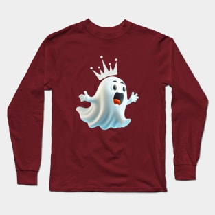 Afraid ghost Long Sleeve T-Shirt